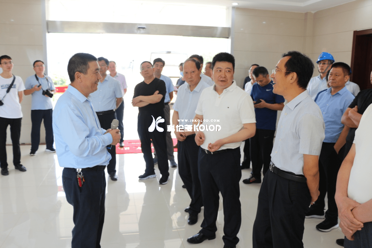 泰安市岱岳區人大到科倫多公司參觀考察人大代表工作站